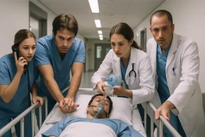 Code blauw in het ziekenhuis: van alarm tot reanimatie en stabilisatie, teamwork dat levens redt