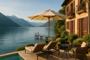 Dromen aan het meer: meerzicht, wellness en mediterrane smaken in een boutiquehotel bij lago