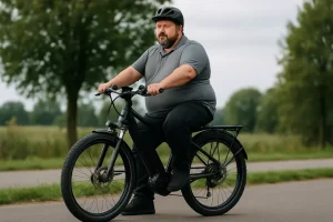 E-BIKE met hoog draagvermogen voor zwaardere fietsers: kracht, comfort en stabiliteit