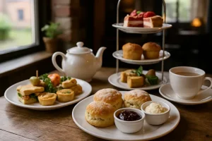 Geniet van een high tea in heemskerk vol scones, hartige hapjes en lokale gezelligheid