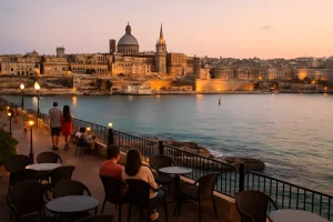 Sliema op Malta: zon, zee en sfeervolle avonden met uitzicht op valletta