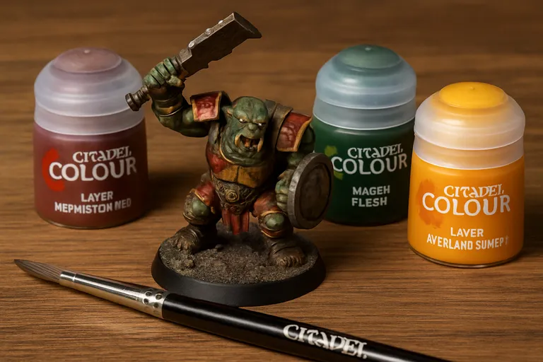 Strakke lijnen en rijke tinten met Citadel colour voor je miniaturen