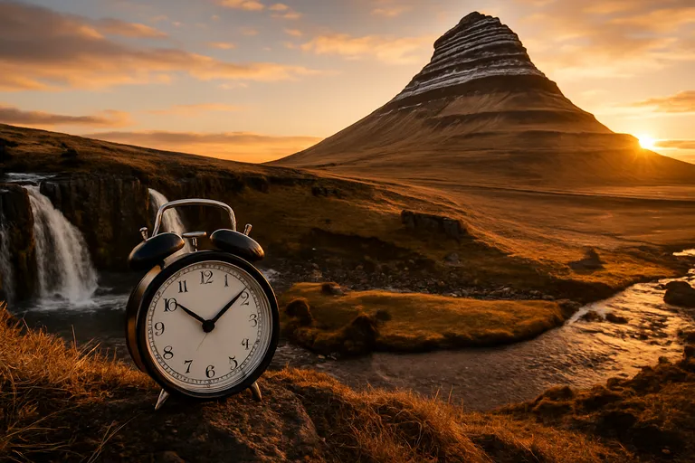 Tijd in Ijsland uitgelegd: tijdzone zonder zomertijd, tijdverschil en plannen per seizoen