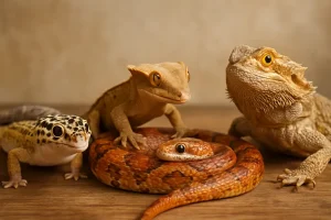 Van gecko tot slang: reptielen die moeiteloos schitteren als huisdier