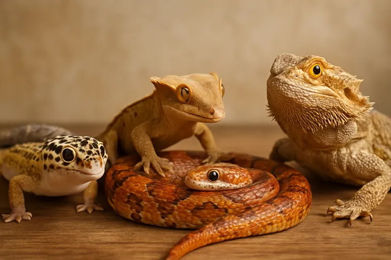 Van gecko tot slang: reptielen die moeiteloos schitteren als huisdier
