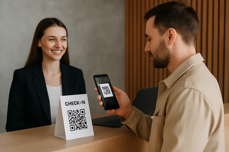 Versnel je gastenstroom met slimme QR-gastregistratie en een frictieloze check-in